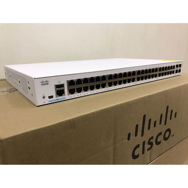 Cisco Catalyst C1000-48P-4G-L 48x 10/100/1000 Ethernet PoE+ Ports 4x 1G SFP Uplinks Switch