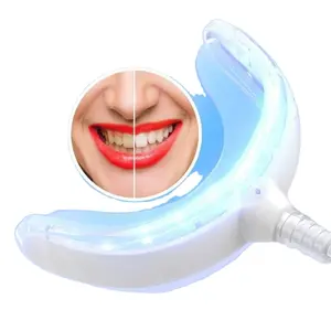 Gran oferta, máquina de blanqueamiento dental rápido de diez minutos, luces LED recargables con cable/seguro/rápido/precio bajo/proporcionar muestra