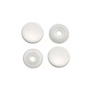 Boutons de vêtements ronds de haute qualité Bouton pression en plastique personnalisé pour l'exportation en gros