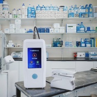 Fluoromètre de chlorophylle Analyseur de chlorophylle portable Testeur automatique de fluorescence de chlorophylle des plantes