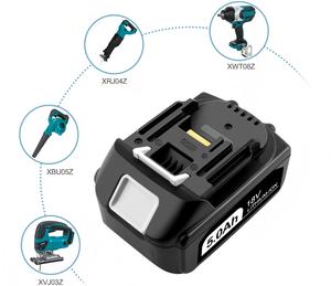 Bl1830b bl1840b bl1850b thay thế pin Tương thích với Lithium 18V công cụ điện pin - Product Image 4