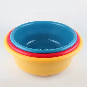 Уникальная чаша для мытья овощей разных цветов, круглая пластиковая чаша для мытья фруктов и овощей