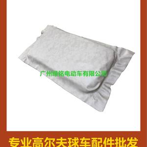 Ezgo RXV Golf Cart Accessories Premium Leather <b>Seat</b> Cushion & <b>Pillow</b> - Product Image 2