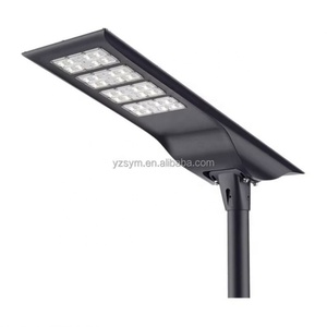 Lampadaire solaire LED tout-en-un en aluminium 60W 80W avec capteur, télécommande, étanche IP65, batterie et garantie de 5 ans - Product Image 2