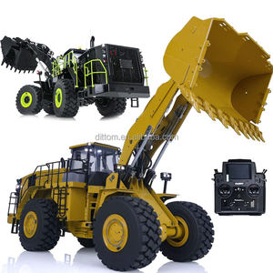Katolite K988-100S logam penuh hidrolik bulldoser 1/14 Brushless Hydrualics roda konstruksi Loader - Product Image 2