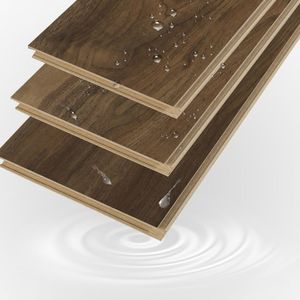 Cứng mặc dễ dàng nằm 8mm-12mm AC4 Lamin sàn phòng ngủ trang trí gỗ bấm vào cài đặt bấm vào sàn gỗ - Product Image 2