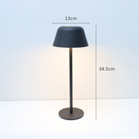 Lampe de bureau LED sans fil rechargeable, protection des yeux des étudiants, luminosité réglable, commande tactile, design moderne, salle de lecture