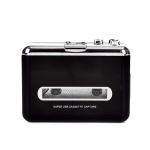 Mini Ultra Slim Retro Cassette Walkman, Auto Reverse, Built-in Stereo <b>Speaker</b>, Cassette to MP3 Converter, <b>USB</b> Supported, ABS She - Product Image 5