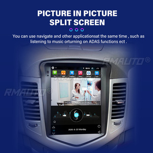 Reproductor Android 10 para Auto Chevrolet Cruze J300 2008-2012, Radio 2DIN, Multimedia, Video, GPS, Navegación, Estilo Tesla - Product Image 3