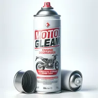 MOTOGLEAM Dégraissant moteur en spray 500 ml 300 g Dégraissant professionnel haute performance pour le nettoyage du moteur de voiture