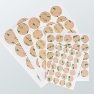 Foglio Adesivo Rotondo Personalizzato 3M 9495LE Circle Pad Trasparente in PET con Forte Adesivo <span class=keywords><strong>Biadesivo</strong></span> 3M 300LSE - Product Image 6