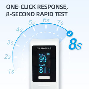 Dijital Nabız Oksimetresi - Her Zaman Her Yerde SpO2 Seviyelerini ve Nabız Hızını Ölçmek İçin Temel Sağlık İzleyici - Product Image 4