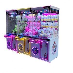 China Promotion Automatic Coin Operated Plush Toy Claw Crane Anti-Swing <b>Hook</b> Doll Machine on Sale - Product Image 4
