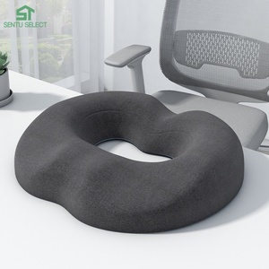 Cojín de Asiento para <span class=keywords><strong>Embarazo</strong></span> y Posparto, Espuma Viscoelástica, Alivio de Presión/<span class=keywords><strong>Hemorroides</strong></span>, Soporte para Incisiones Laterales y Desgarros, Cojín para Glúteos - Product Image 1