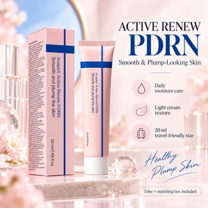 Crema Viso Idratante Active Renew PDRN 20ml per una Pelle Liscia e Piena, Cura Quotidiana del Viso - Product Image 3