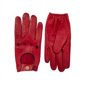 Guantes de Conducción de Cuero para Hombre, Impermeables, Antideslizantes, Cómodos, para Control del Volante, para Todas las Estaciones, Bajo MOQ 2026, Anti-Sudor, Flexibles - Product Image 1