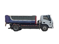 Camion benne à benne basculante Foton 12 m³ pour stations de transfert de déchets municipaux et assainissement des parcs industriels