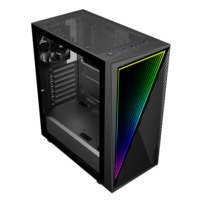 Boîtier d'ordinateur de bureau SAMA effet ARGB étui de forme spéciale personnalisé étui de jeu de table pour pc