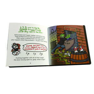Livres de bandes dessinées pour enfants personnalisés en gros avec reliure rigide - Product Image 2
