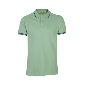 เสื้อโปโลผู้ชายที่ยั่งยืน ผลิตจากผ้าที่เป็นมิตรต่อสิ่งแวดล้อม สัมผัสนุ่ม ออกแบบมาเพื่อผู้ซื้อที่ใส่ใจสิ่งแวดล้อมและสวมใส่สบายในชีวิตประจำวัน - Product Image 1