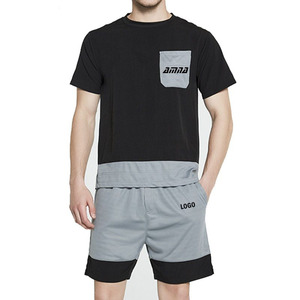 Ensemble de survêtement pour hommes, costume de Jogging, couleur unie, nouveau Style - Product Image 4