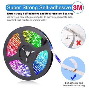 A-mazon/Ebay Hot Sale Complete Set 5M <strong>5050</strong> RGB <strong>LED</strong> <strong>Strip</strong> Light <strong>Power</strong> <strong>Adapter</strong> 44 Key Waterproof Ip65 Remote <strong>LED</strong> <strong>Strip</strong> - Product Image 5