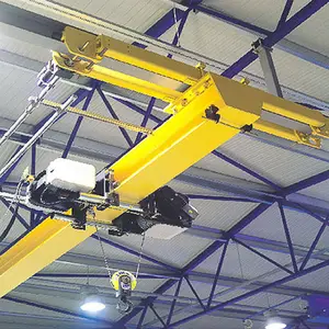 Factory 10t Lifting Workshop EOT Single Girder Explosion Proof Overhead Bridge Crane 2t 3t 5t With European Standard