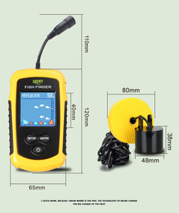 Détecteur de bancs de poissons portable HD DORISEA 0,7M-100M Sonar de pêche Visuel en métal - Product Image 6