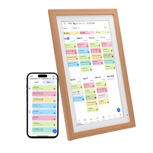 Wintouch - Señalización Digital de Pared para Interiores, Pantalla Táctil Inteligente de 15.6 Pulgadas, 4 GB + 64 GB, con Reloj, Reproductor <span class=keywords><strong>MP3</strong></span>, Marco de Plástico - Product Image 1