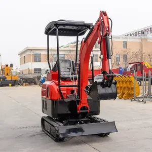 Long Time After Service Excavator Machine 2000Kg 2200Kg 2 Ton 2.2 Ton Small Crawler Digger For Sale