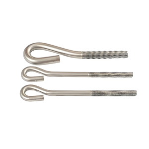 Anclajes tipo L/J de la fábrica Bibo Yaente, galvanizados en caliente, soldados, con tornillos de fundación integrados para estructuras de acero. - Product Image 3