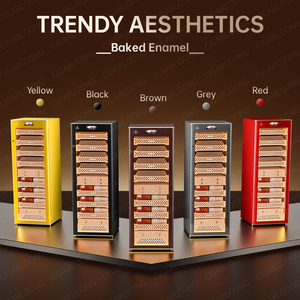 Nouveau CIGARLOONG C8, armoire à cigares avec intérieur entièrement en cèdre espagnol, humidité constante, humidor intelligent pour les amateurs de cigares - Product Image 6