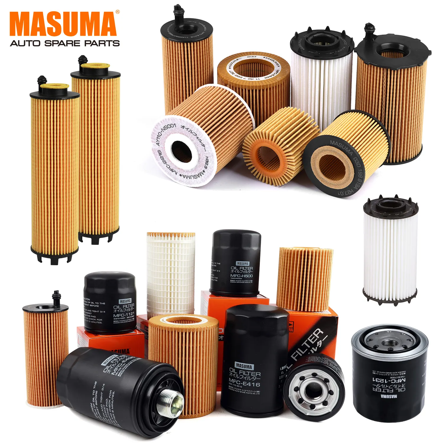 MFC-1122 MASUMA 90915-YZZD2 90915-03002 90915-20001 90915-20003 Car filter oil for TOYOTA AUDI Filtro de aceite para Toyota