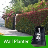 Jardinière Murale Verticale Extérieure de Haute Qualité, Pot de Fleurs Automatique au Design Moderne, Auto-Arrosant, Écologique en Plastique PP pour la Maison