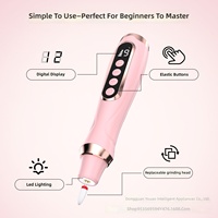 Perceuse à ongles électrique pour manucure, outil pour retirer les cuticules et le vernis gel ; 6 vitesses, batterie longue durée, portable, faible bruit