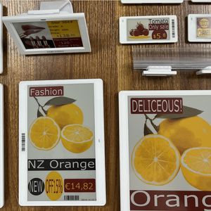 Étiquette de prix numérique de 7,5 pouces, étiquette électronique d'étagère, écran E-Ink, écran E-Paper, solution de système Made Eas pour les supermarchés et les centres commerciaux - Product Image 1