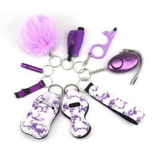 Nuevo Llavero de Defensa Personal con Diamantes Brillantes, Juego de Herramientas de Defensa con Cristales Brillantes, Llavero de Defensa Personal Brillante al por Mayor - Product Image 5