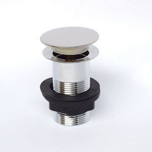 Tubo de desagüe Click-<span class=keywords><strong>clac</strong></span> de desbordamiento de baño moderno <span class=keywords><strong>1</strong></span> <span class=keywords><strong>1</strong></span>/2 ''Drenaje de lavabo de latón emergente con desbordamiento - Product Image 1