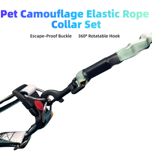 Haustierhalsband & 2,5 cm breites Halsband für mittelgroße und große Hunde mit 130–170 cm elastischer Leine, Anti-Zug-Set für den Spaziergang mit Haustieren für Golden Retriever - Product Image 5