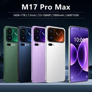 Smartphone Android M17 ProMax 2026 in Offerta Speciale, Schermo HD da <span class=keywords><strong>7</strong></span>.3", Batteria da 7800mAh, Deca Core, LTE/CDMA, Multilingua, Face ID - Product Image 6