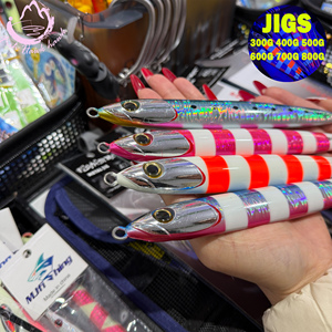 Señuelo de Pesca de Metal de 700g 800g para Pesca Lenta, Señuelo de Agua Salada para Pesca en Alta Mar, para Atún, Mero, Salmón, <span class=keywords><strong>Besugo</strong></span> y Pargo - Product Image 2