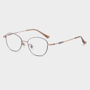 カスタム処方レンズチタンスペクタクル注文プログレッシブ多焦点読書メガネ眼鏡眼鏡女性用オピカルフレーム - Product Image 6