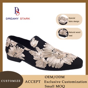 Chaussures Oxford de mariage pour hommes, fabriquées à la main en Italie, en tissu à motif spécial, de haute qualité, vintage, luxueuses, confortables, en cuir véritable - Product Image 6