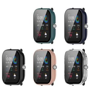 Funda protectora de pantalla para <span class=keywords><strong>reloj</strong></span> <span class=keywords><strong>inteligente</strong></span> Huami <span class=keywords><strong>Amazfit</strong></span> <span class=keywords><strong>GTS</strong></span> 4 Mini PC, carcasa protectora de cristal templado para Huami <span class=keywords><strong>Amazfit</strong></span> GTS4 Mini - Product Image 4