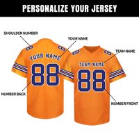 Seragam Sepak Bola Amerika Desain Baru Sublimasi, Kustomisasi Penuh, Bordir, Jersey Mesh, Nomor Tim, Dewasa