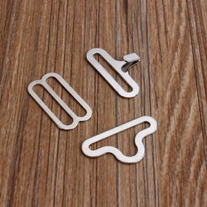 Lot de pinces à nœud papillon en métal, argentées et cuivrées, largeur réglable, attaches pour cravate, accessoires DIY - Product Image 3