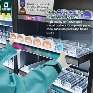 Expositor de Cigarrillos Personalizado de 2 Pies, Expositor de Tabaco con Doble Caja de Luz para Promocionar Marcas - Product Image 5