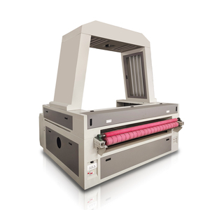 Machine de découpe laser CO2 1610 à alimentation automatique 100W 130W avec caméra CCD de vision large pour tissu, textile, broderie, patch 1600mm - Product Image 3