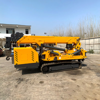 Grue araignée électrique de 3 tonnes, 5 tonnes et 8 tonnes avec télécommande