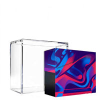 Boîte de Présentation Anime en Acrylique avec Fermeture Magnétique pour Cartes de Monstres Magiques – Idéale pour Célébrations et Cadeaux Exceptionnels